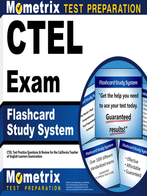 Title details for CTEL Exam Flashcard Study System by Mometrix California Teacher Certification Test Team - Available